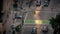 People And Cars Crossing Intersection Timelapse