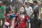 People celebrate Lao New Year in Luang Prabang, Laos.