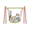 People Children Home Garden Park Playground Backyard Leisure Recreation Activity Stick Figure Pictogram Icon