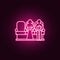 people in cinema seance icon. Elements of Cinema in neon style icons. Simple icon for websites, web design, mobile app, info