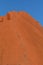 People climbing on Ayers Rock in Uluru-Kata Tjuta National Park Northern Territory Australia