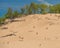 People climbing the Warren Dunes