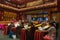 People come for worship at The Buddha Tooth Relic Temple and Museum built to house the tooth relic of the historical Buddha locate