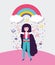 People community lgbtq flat design