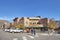 People cross street in Aspen city downtown.