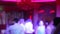 People dancing at a disco in blur