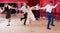 People dancing lindy hop