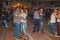 People dancing and musicians in folkloric festival