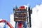 People Descending at Sheikra Rollercoaster in Bush Gardens Tampa Bay.