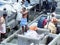 People at Dhobi Ghat, the world\'s largest outdoor laundry in Mumbai, India