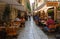 People eating in a restaurant within the walls of the Diocletian Palace Split Croatia.