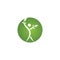 people ecology health life vector logo design icon.