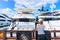 People on Embankment with yachts Porto Cervo Sardinia