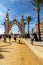 People enjoying a good day at the Feria de Sanlucar de Barrameda.