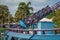 People enjoying Mako Rollercoaster at Seaworld 3