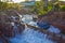 People enjoying river attraction ride Infinity Falls at Seaworld Marine Theme Park 3