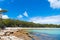 People enjoying the sunny weather at Galamban Green Patch beach in Jervis Bay, Booderee National Park, NSW, Australia