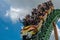 People enjoying terrific Cheetah Hunt rollercoaster , during last summer vacation 61