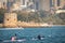 People enjoying water sports in Sydney