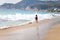 People enjoys a sunny day on Antalya beach