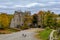 People examining ruins of Sigulda Medieval Castle