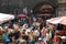 People at the fishmarket of Catania