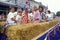 People on Float in July 4th Parade, Rock Hall, Maryland