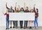 People Friendship Togetherness Copy Space Banner Concept