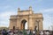 People at Gateway of India, Mumbai`s tourist district and most famous landmark