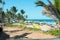 People gathered beach in brazil