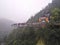 People on the glass platform at GuLongXia QingYuan during Chinese New Year holidays.GuLongXia