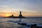 People greet the sunrise in Kanyakumari