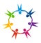 People group team united together icon symbol