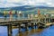 People having fun on a sunny day at the Luss Pier, Loch Lomond, Argylle and bute, Scotland, 21 July, 2016