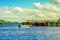 People having fun on a sunny day at the Luss Pier, Loch Lomond, Argylle and bute, Scotland, 21 July, 2016