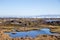 People hiking close to Ilulissat, Greenland