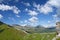 People hiking on the Stubnerkogel mountain Bad Gastein