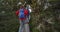 People Hiking And Tramping in New Zealand on Famous Routeburn Track