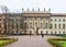 People at Humboldt University and Street at German Mitte Berlin