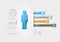 People infographic design template