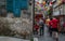 People In Kuala Lumpur, Malaysia`s Chinatown Back Alley Street