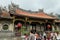 People at the Longshan Temple in Taipei
