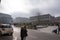 People looking at carillon at Mont des Arts