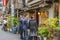 People Looking Restaurant Menu, Chiyoda District, Tokyo, Japan