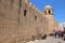 People near old stronghold in Medina quarter in Sousse, Tunisia