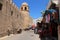 People near old stronghold in Medina quarter in Sousse, Tunisia