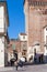 People near Torre di Castello in Vicenza city