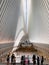 People at the Oculus Structure at World Trade Center