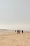 People at Ostend beach, Belgium