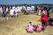 People on Park Praia do Sol on the banks of the Guarapiranga Dam